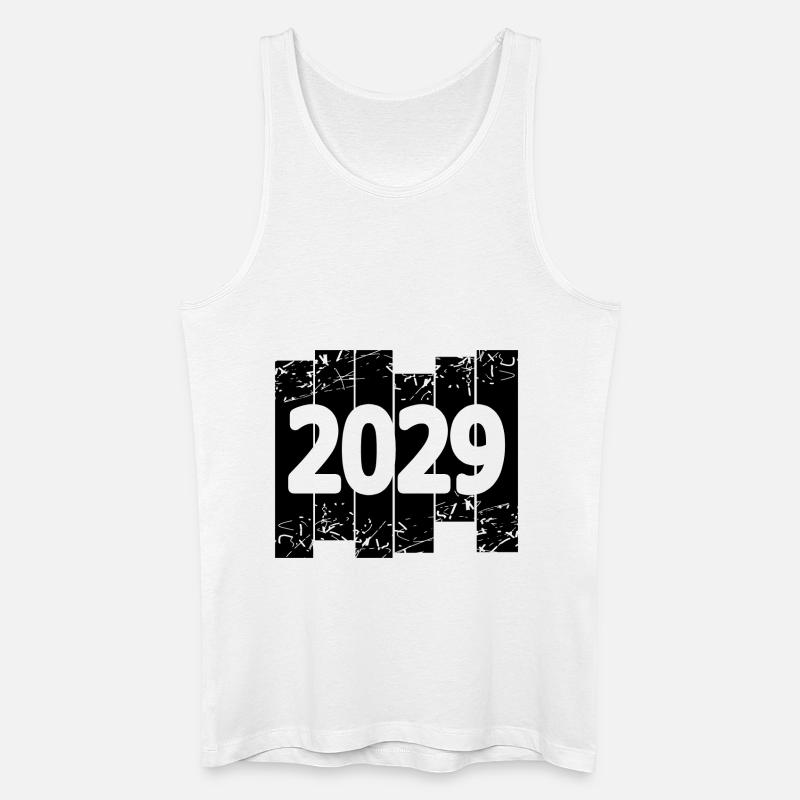2029 - Männer Bio Tank Top - Weiß