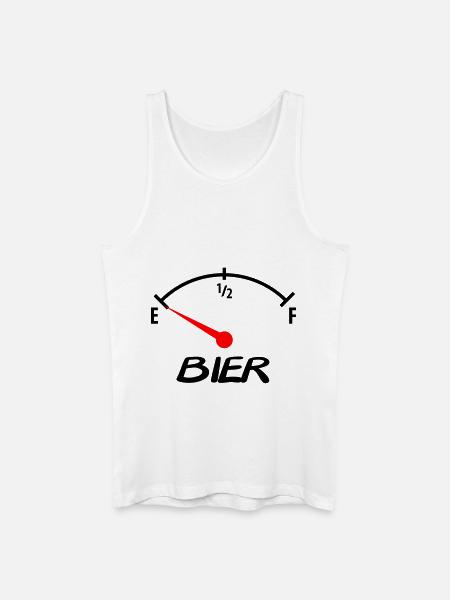bier - Männer Bio Tank Top - Weiß