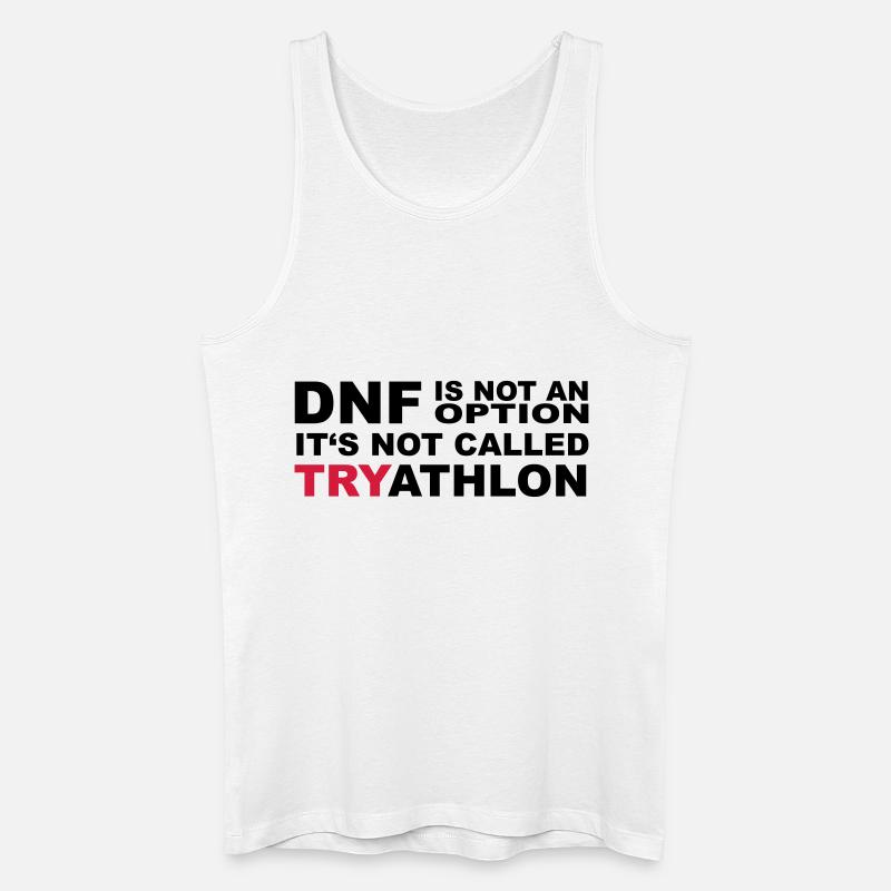 TRYATHLON - Männer Bio Tank Top - Weiß