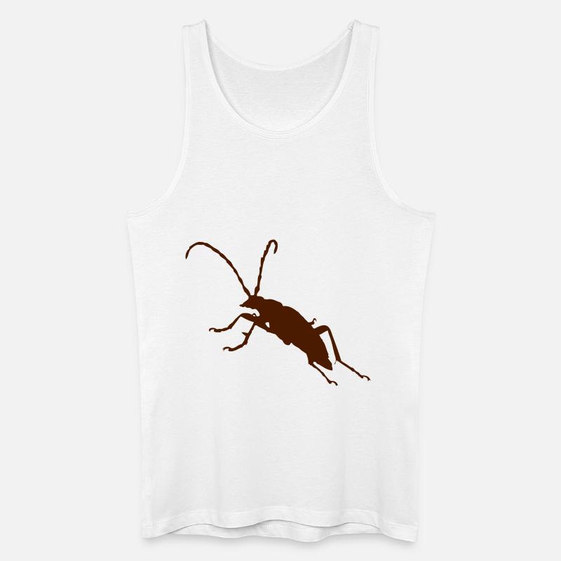 Käfer Bug - Männer Bio Tank Top - Weiß