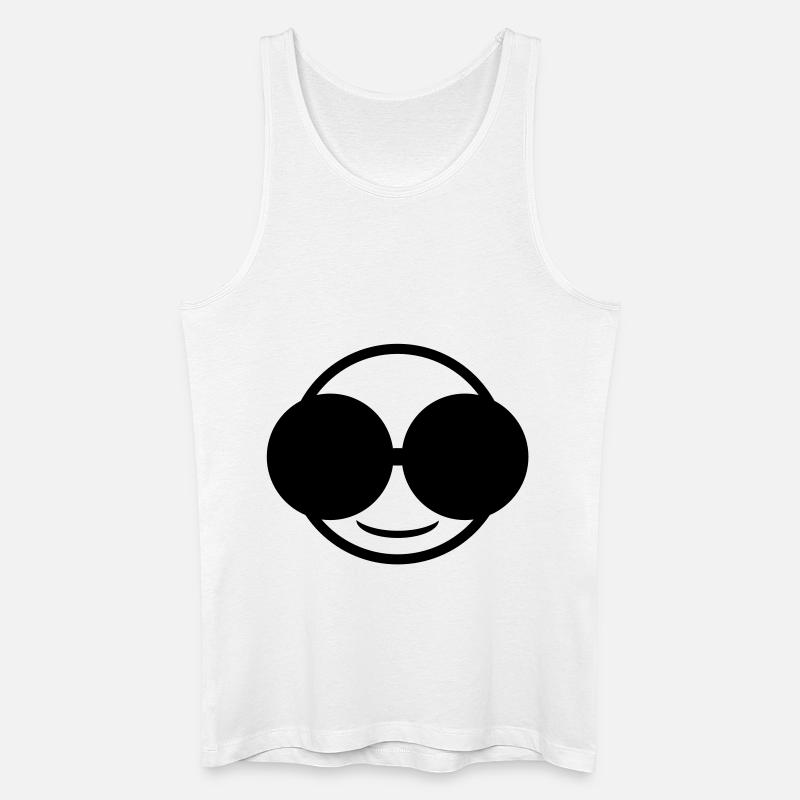 blind - Männer Bio Tank Top - Weiß