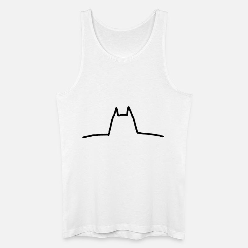 2 - Männer Bio Tank Top - Weiß