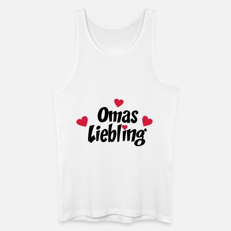 Oma - Männer Bio Tank Top - Weiß