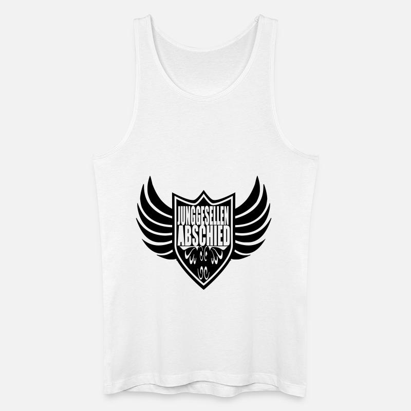 letzter_4 - Männer Bio Tank Top - Weiß