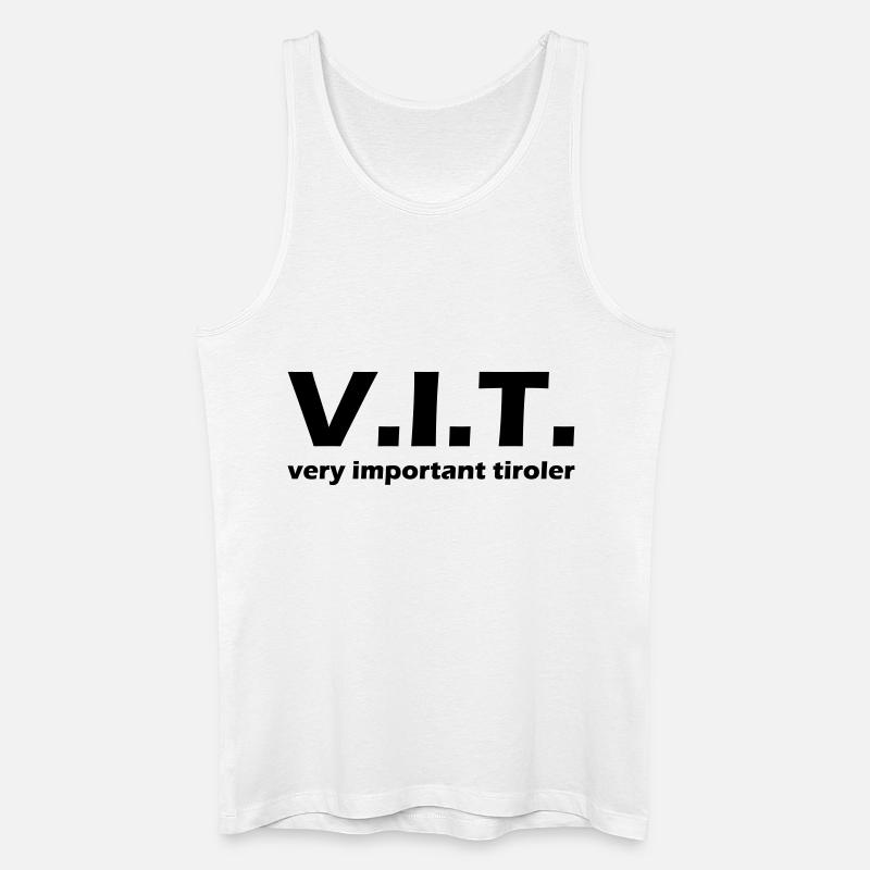 tiroler - Männer Bio Tank Top - Weiß