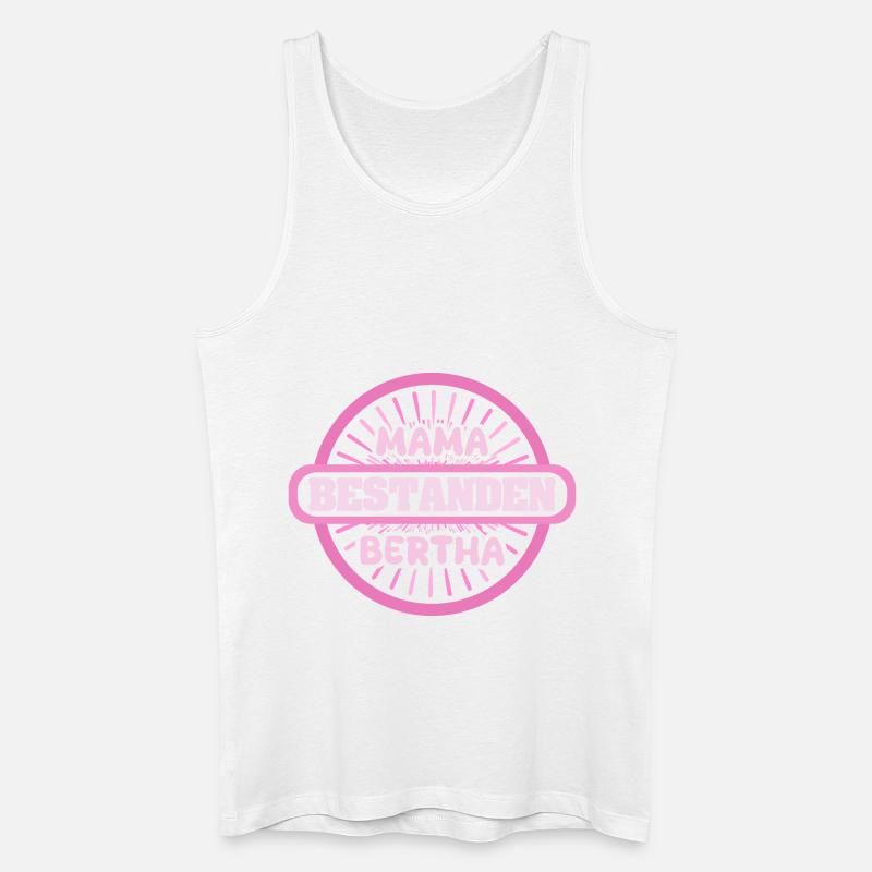 Bertha as a given name - Men’s Organic Tank Top - white
