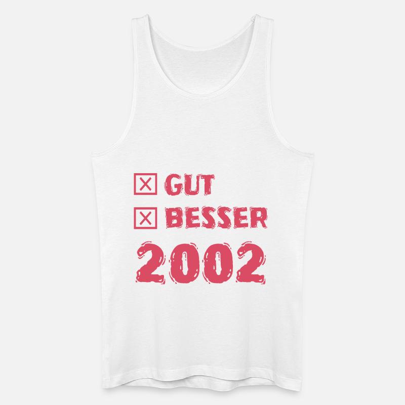 Gut 2002 - Männer Bio Tank Top - Weiß