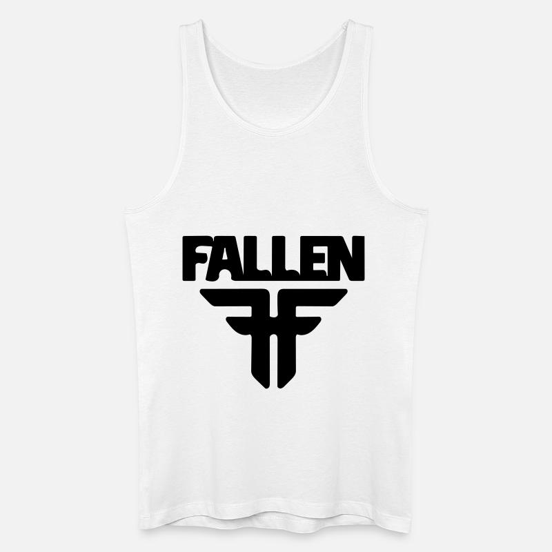 gefallen - Männer Bio Tank Top - Weiß