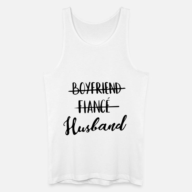 Ehemann - Männer Bio Tank Top - Weiß