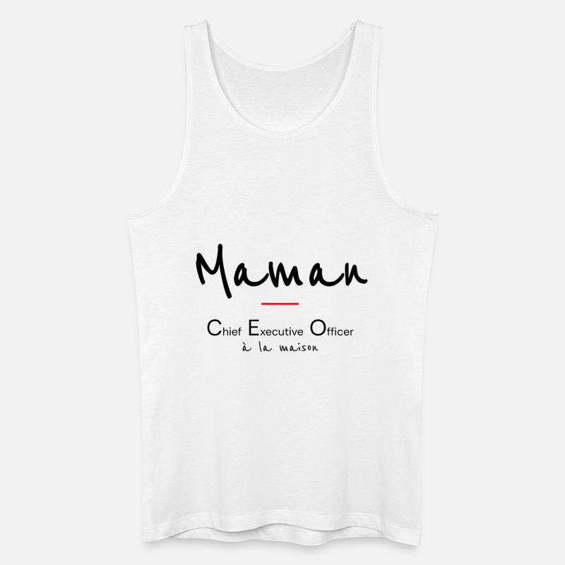 Mama - Männer Bio Tank Top - Weiß