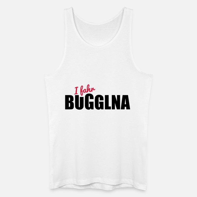 Buggl na - Männer Bio Tank Top - Weiß