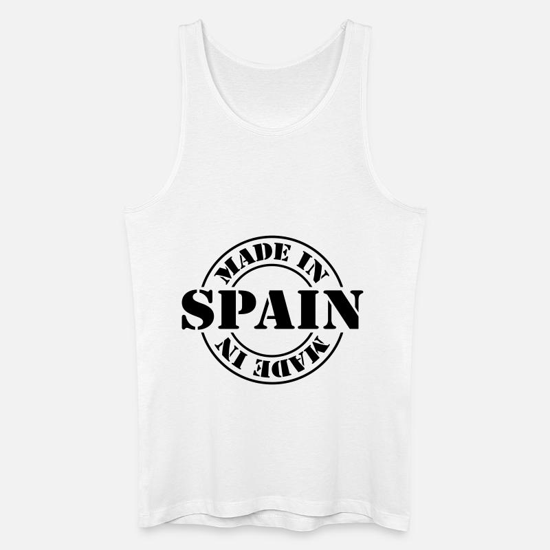 made in spain m1k2 - Männer Bio Tank Top - Weiß