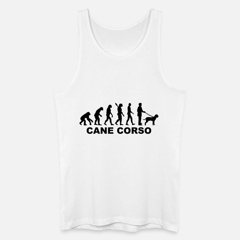 Cane Corso - Männer Bio Tank Top - Weiß