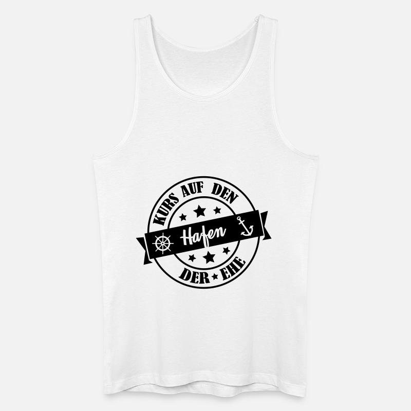 hafen_der_ehe_001 - Männer Bio Tank Top - Weiß