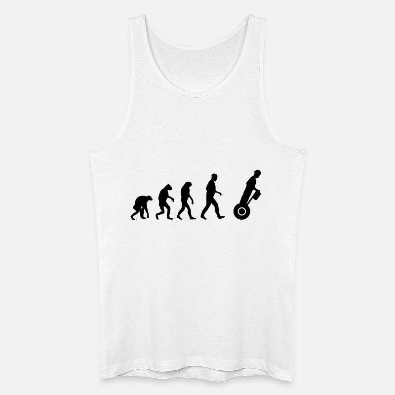 segway evolution - Men’s Organic Tank Top - white