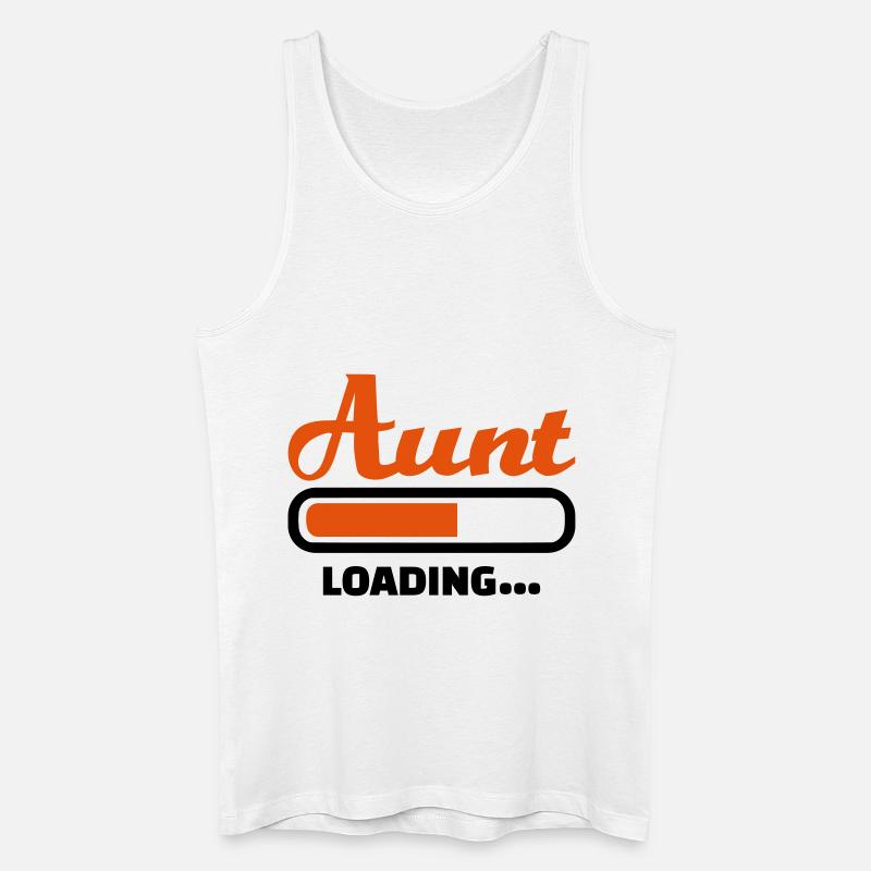 Tante - Männer Bio Tank Top - Weiß