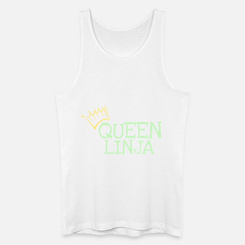 Linja - Männer Bio Tank Top - Weiß