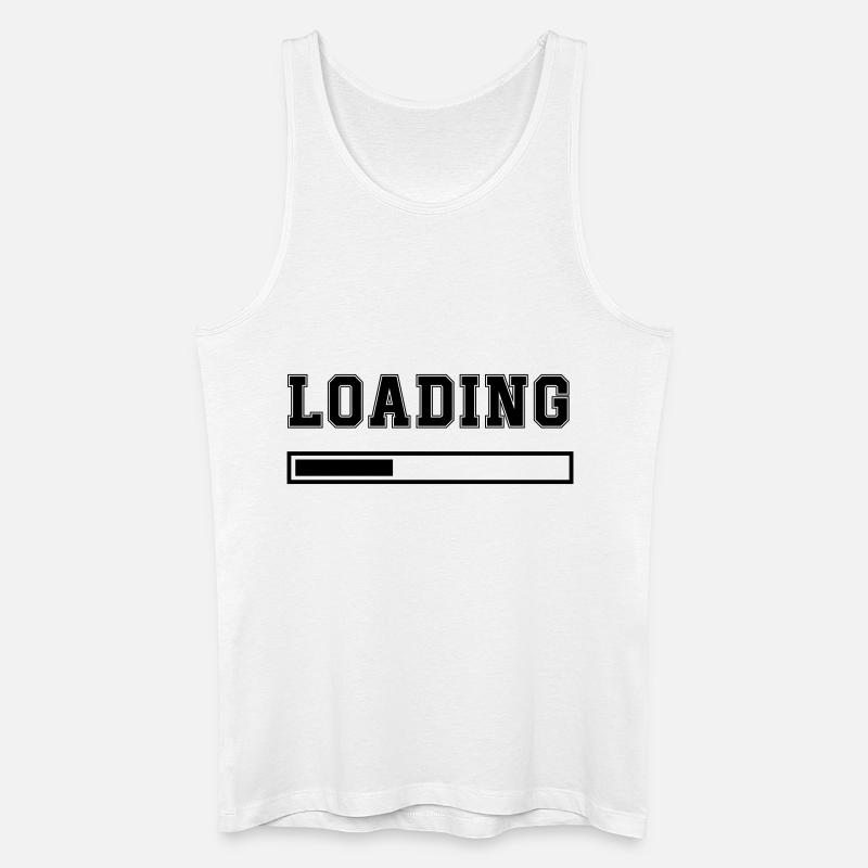 loading - Männer Bio Tank Top - Weiß