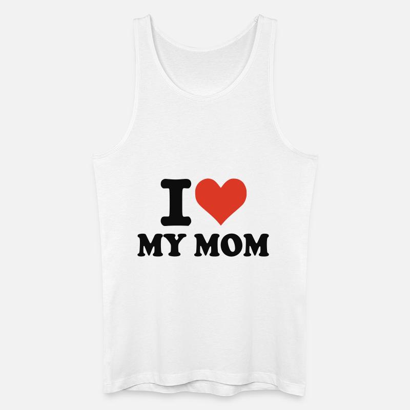 Mutter - Mom - Männer Bio Tank Top - Weiß