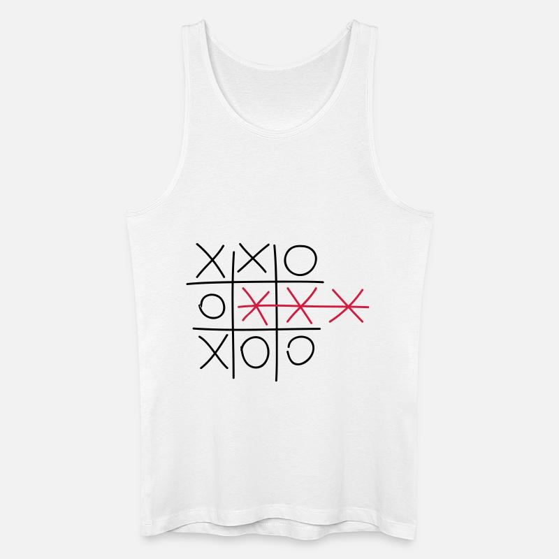 play_fail_f2 - Männer Bio Tank Top - Weiß