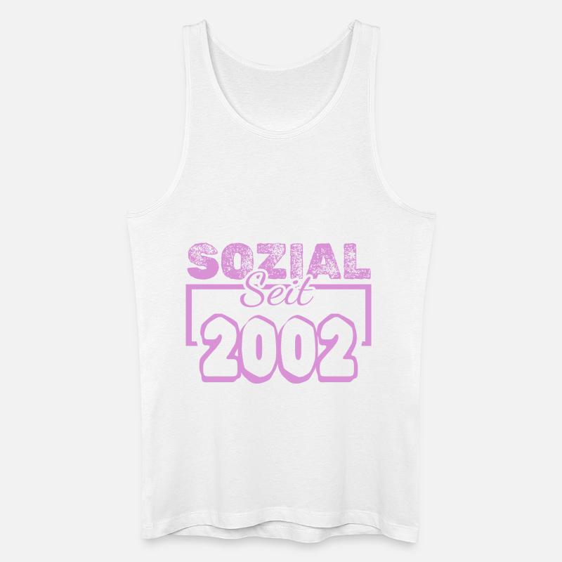 seit 2002 - Männer Bio Tank Top - Weiß