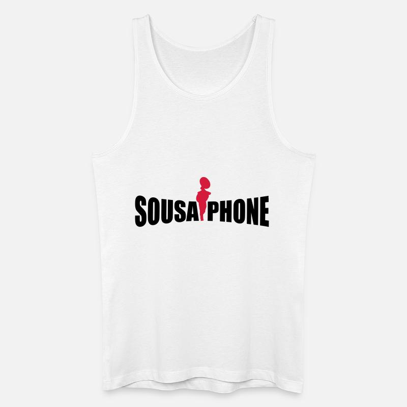 sousaphone - Männer Bio Tank Top - Weiß