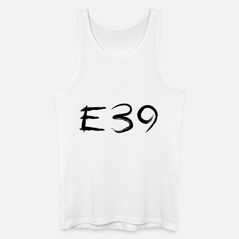 E39 Kaligraphie Art - Männer Bio Tank Top - Weiß