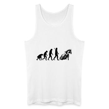Speedway - Men’s Organic Tank Top - white - Front
