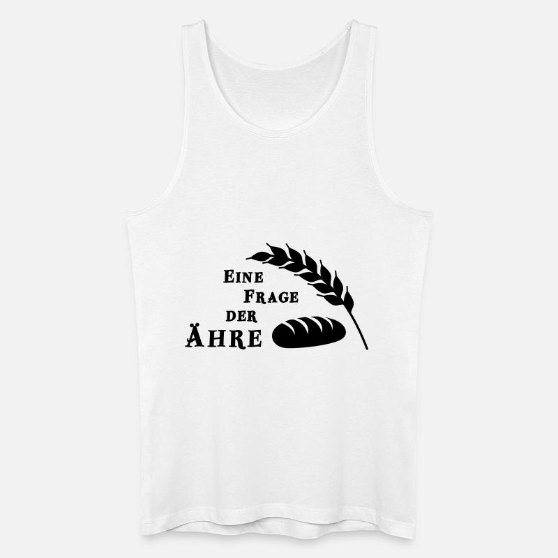 EIne Frage der Ähre - Männer Bio Tank Top - Weiß