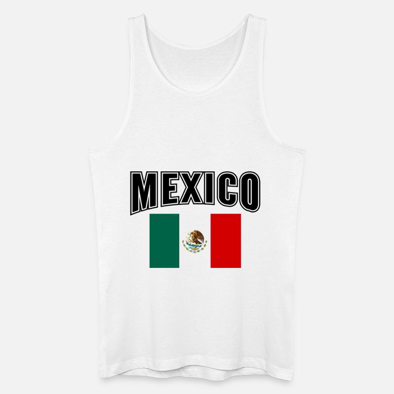 Mexico - Men’s Organic Tank Top - white