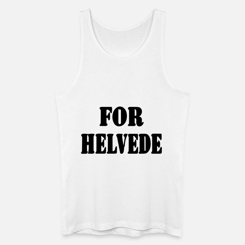 verdammt - Männer Bio Tank Top - Weiß