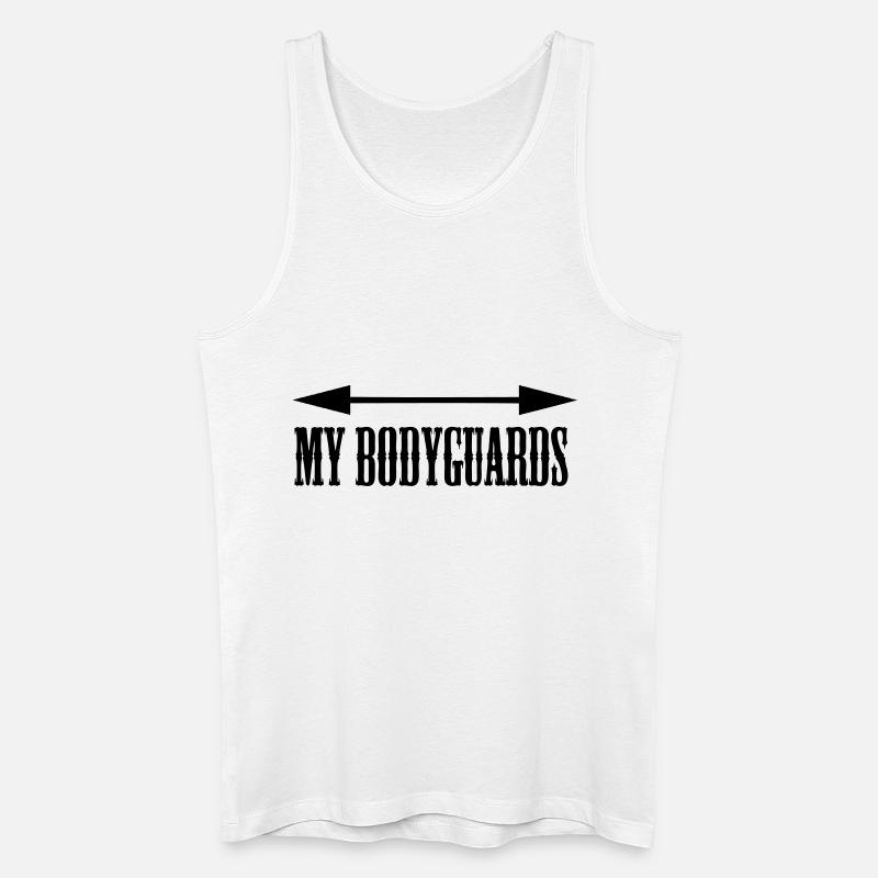 My Bodyguards - Männer Bio Tank Top - Weiß