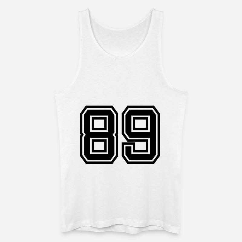 89 - Männer Bio Tank Top - Weiß