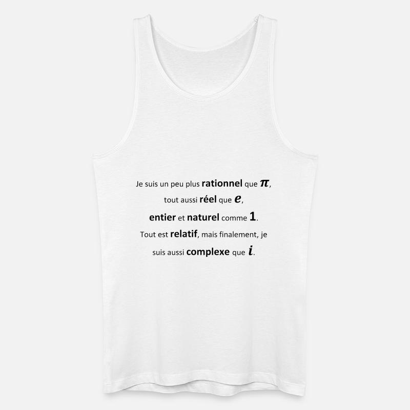 ensemble_nb - Männer Bio Tank Top - Weiß