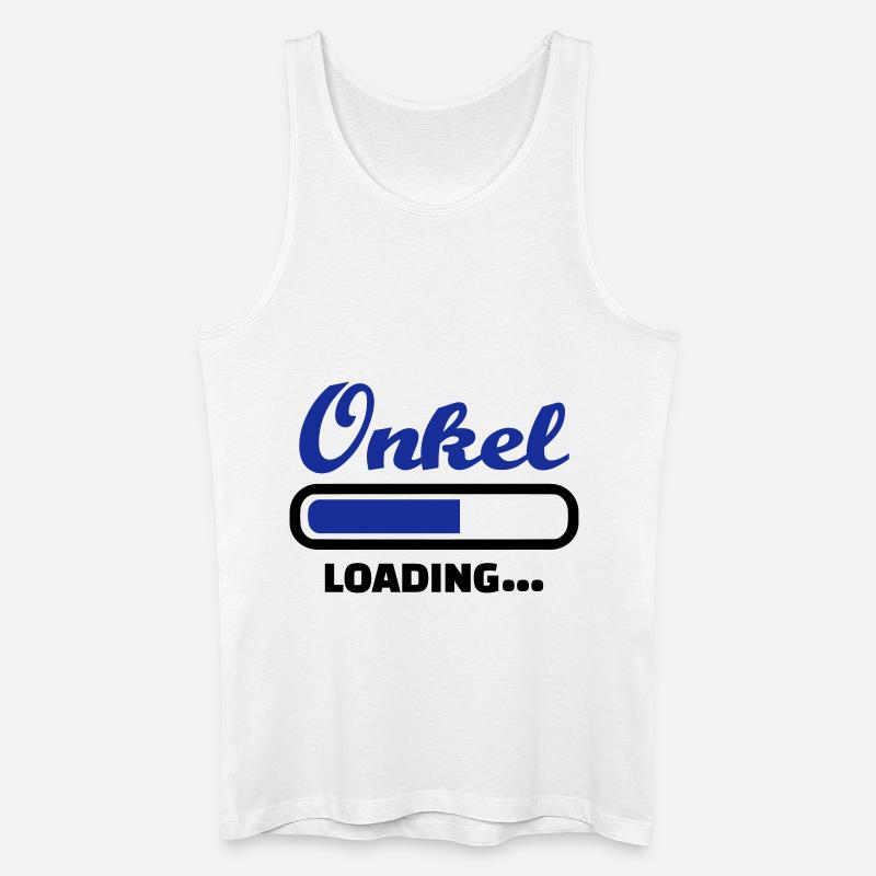 Onkel - Männer Bio Tank Top - Weiß