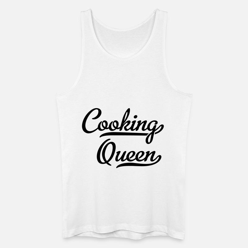 kochen - Männer Bio Tank Top - Weiß