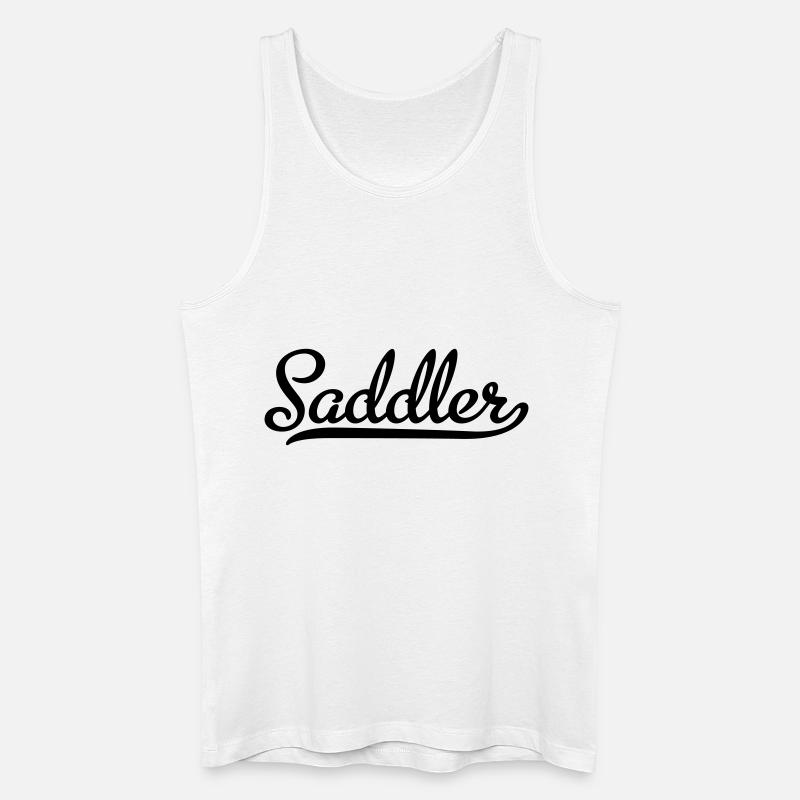 Sattler - Männer Bio Tank Top - Weiß