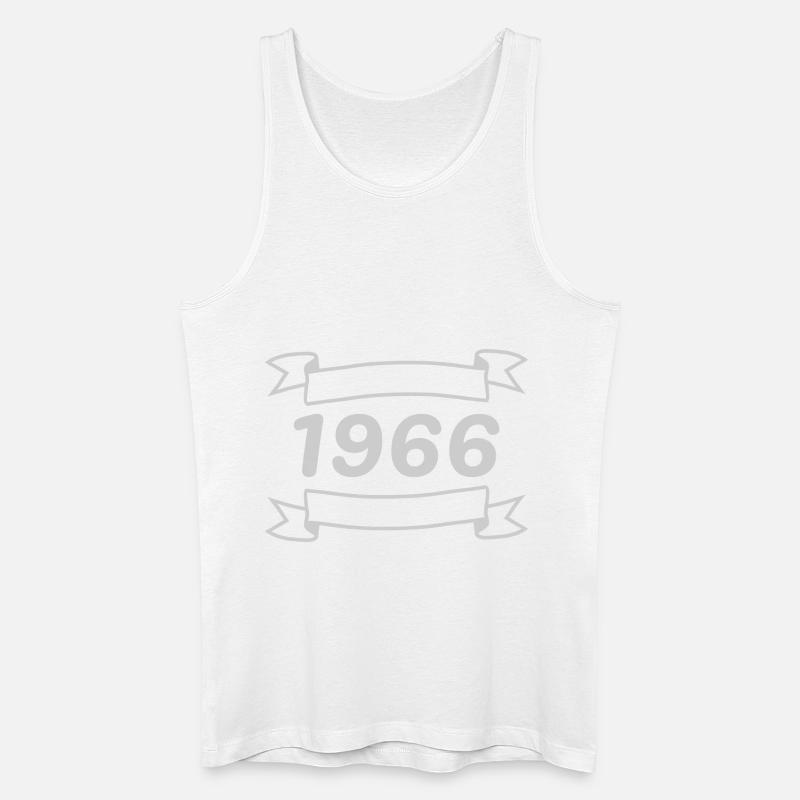 Oldtimer 1966 - Männer Bio Tank Top - Weiß