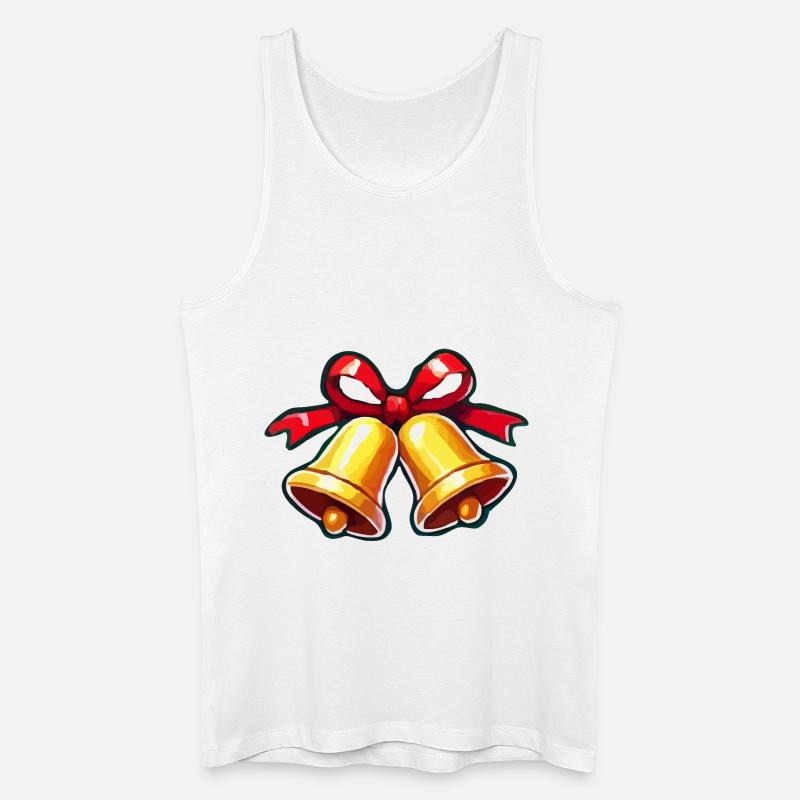 glocken - Männer Bio Tank Top - Weiß
