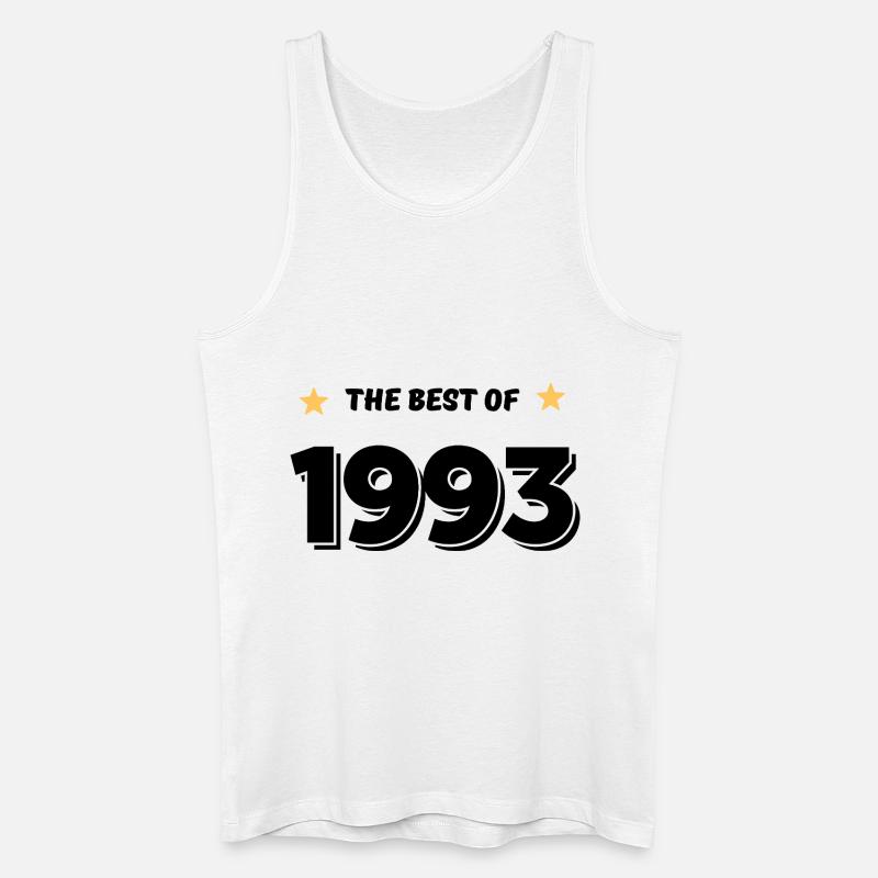 Das Beste von 1993 - Männer Bio Tank Top - Weiß