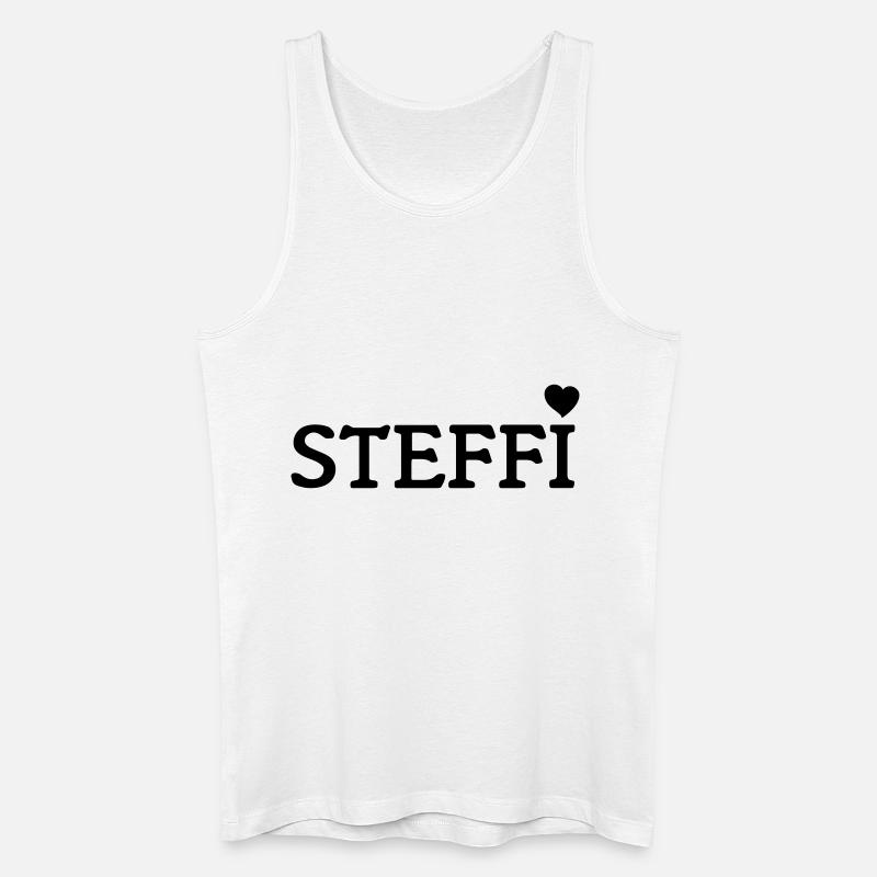 steffi_1 - Débardeur bio Homme - blanc