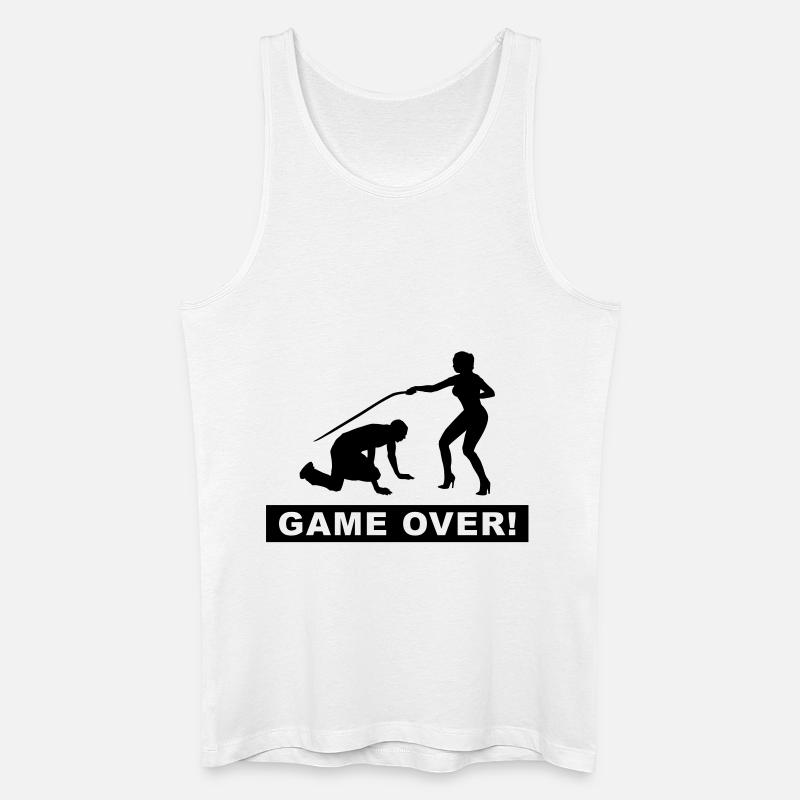 bachelor bachelorette - Männer Bio Tank Top - Weiß