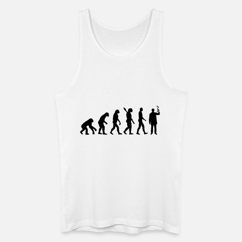 Chemiker - Männer Bio Tank Top - Weiß