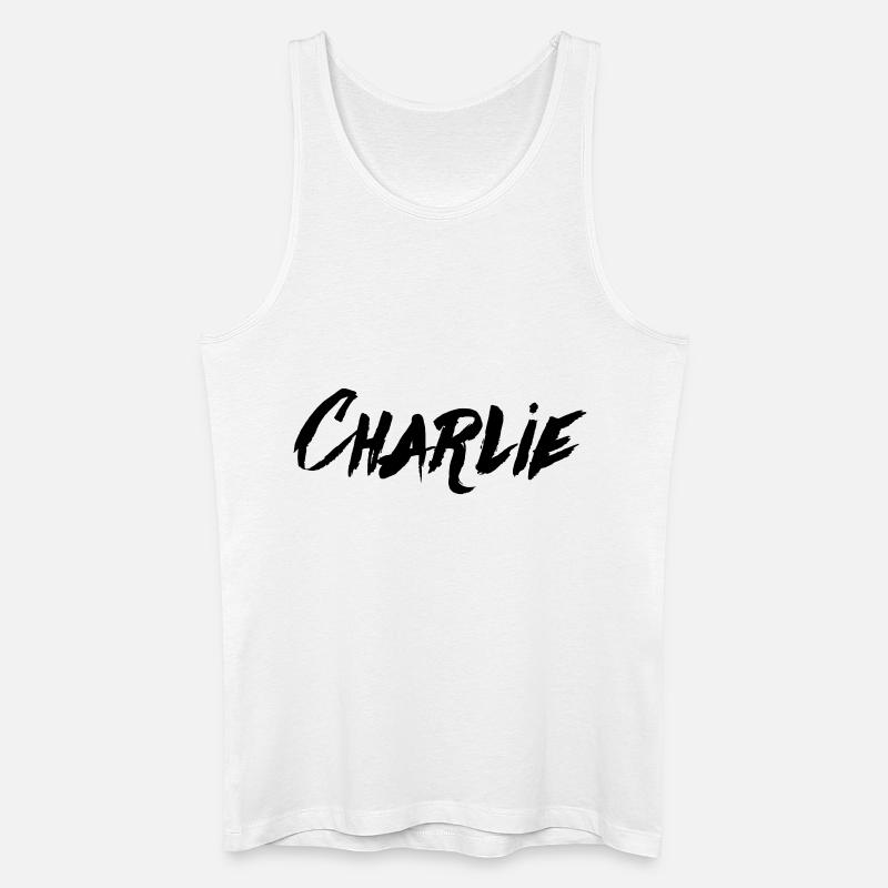 Checkpoint Charlie - Männer Bio Tank Top - Weiß