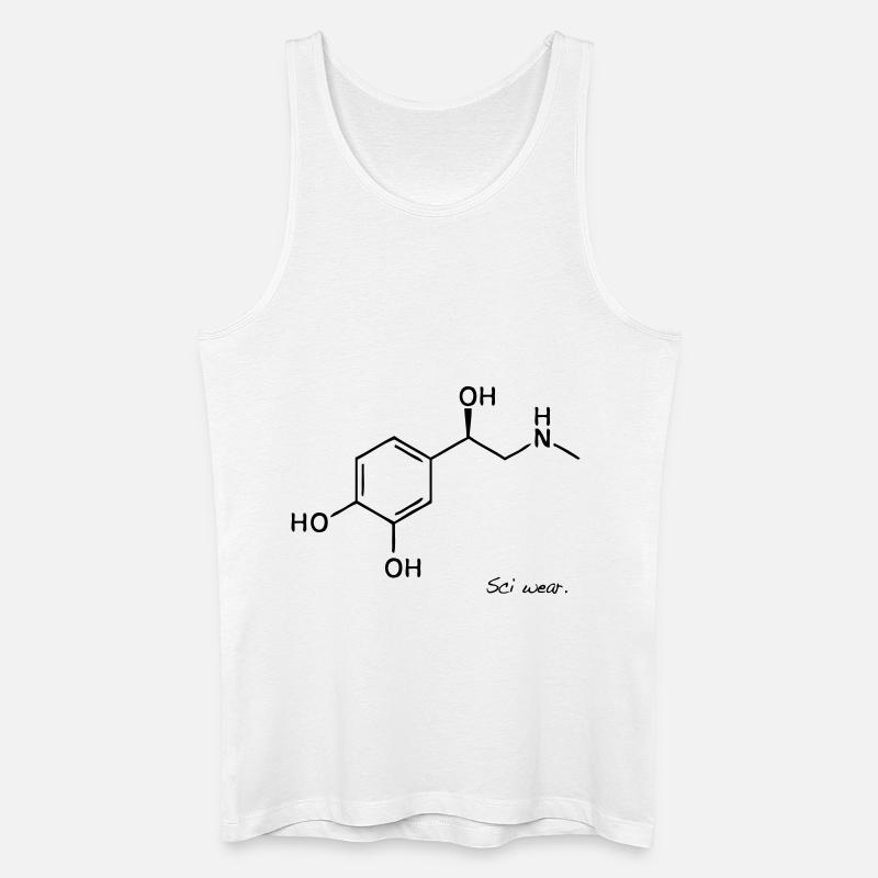 Adrenalin Kick - Männer Bio Tank Top - Weiß