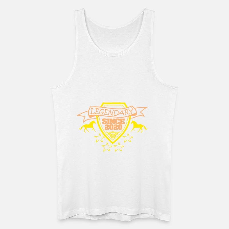 2020 - Männer Bio Tank Top - Weiß