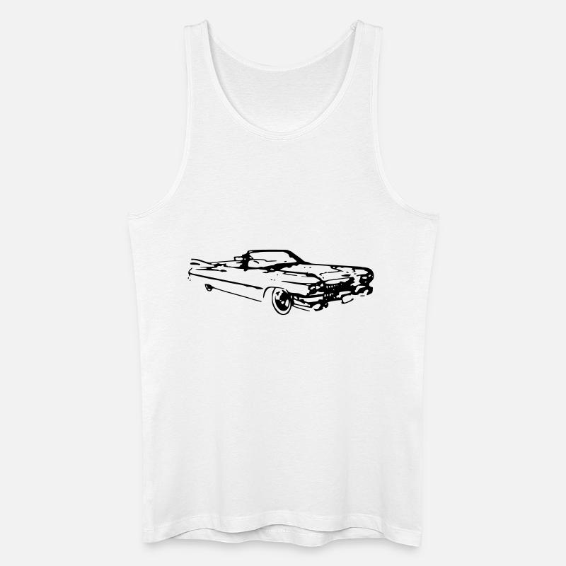 caddy - Männer Bio Tank Top - Weiß