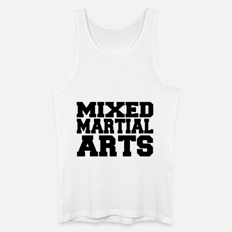 Mixed Martial Arts - Männer Bio Tank Top - Weiß