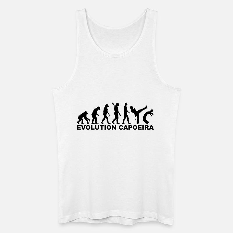 Capoeira - Männer Bio Tank Top - Weiß