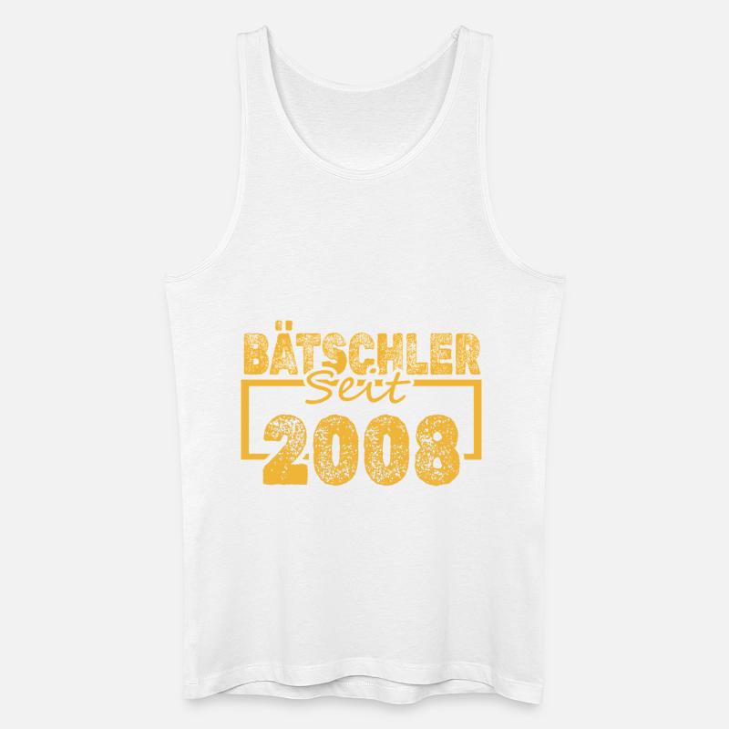 Bachelor 2008 - Männer Bio Tank Top - Weiß